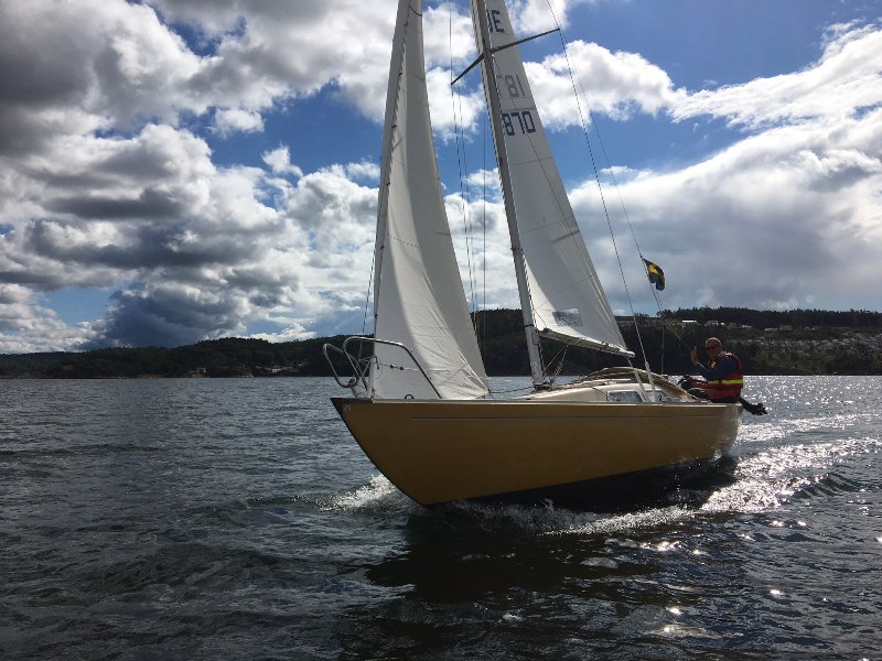 SWE 1870 på väg hem från SM i Uddevalla