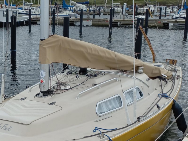 Segelkapell för rullad repliksstor