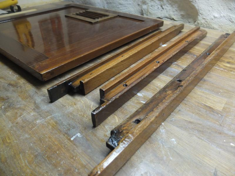 Lister och lucka med Benar-olja